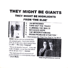 They Might Be Highlights From The Else sampler cover