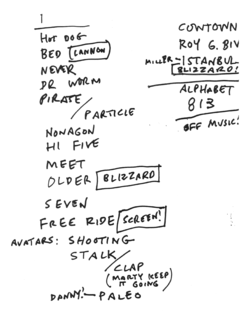 2010-10-30a Setlist.png