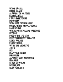 2006-12-16a Setlist.png