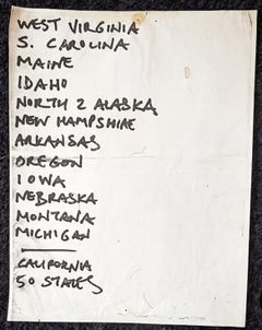 2000-02-05 John Linnell Setlist.jpg