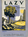 Lazy 1924 Sheet Music Cover.jpg