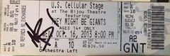 2013-10-16 Ticket Stub.jpg